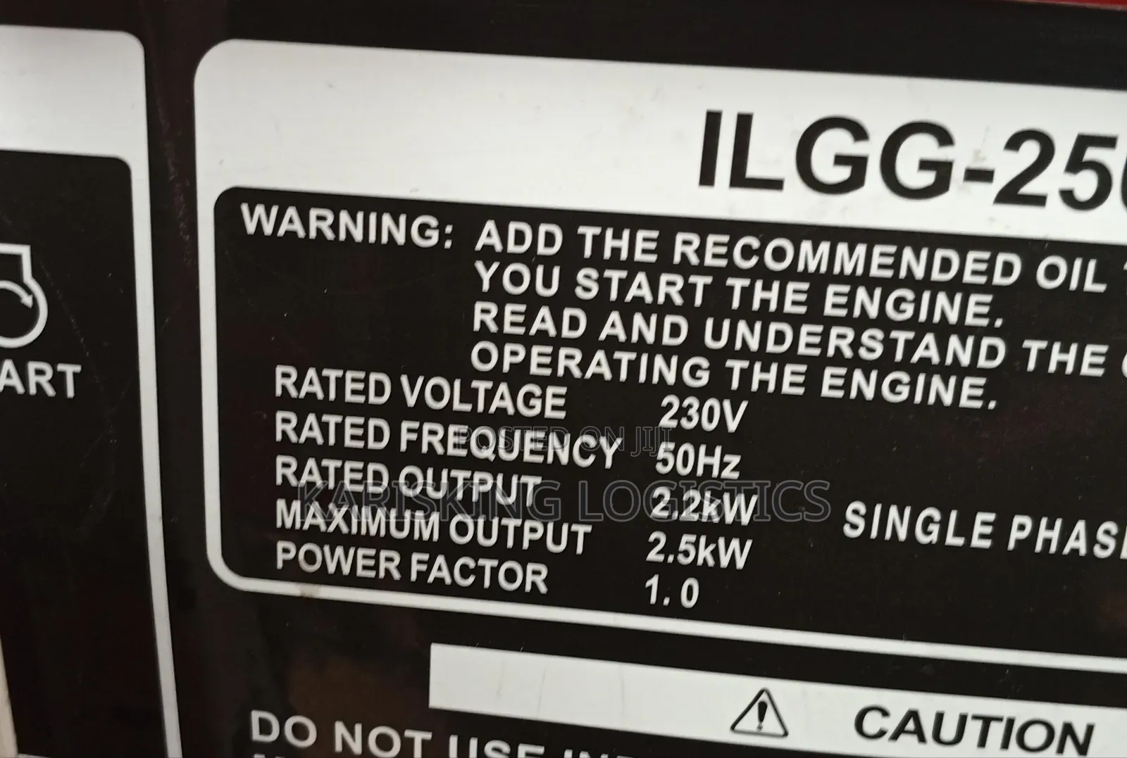 Power Usa Petrol Generators -Pu2500exe - 2.8kva