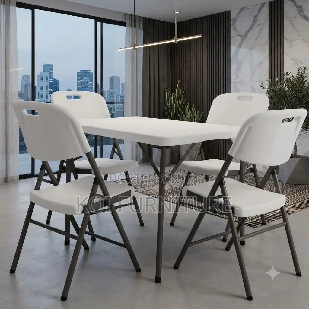 Office Chairs; Mid Back White Round Event Chair