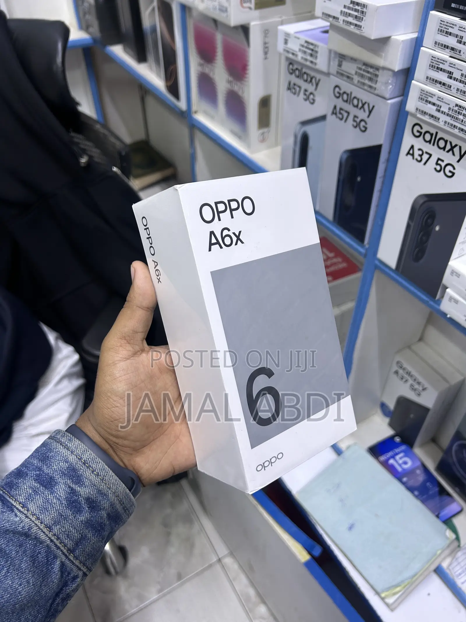 New Oppo A6x 128 GB Black