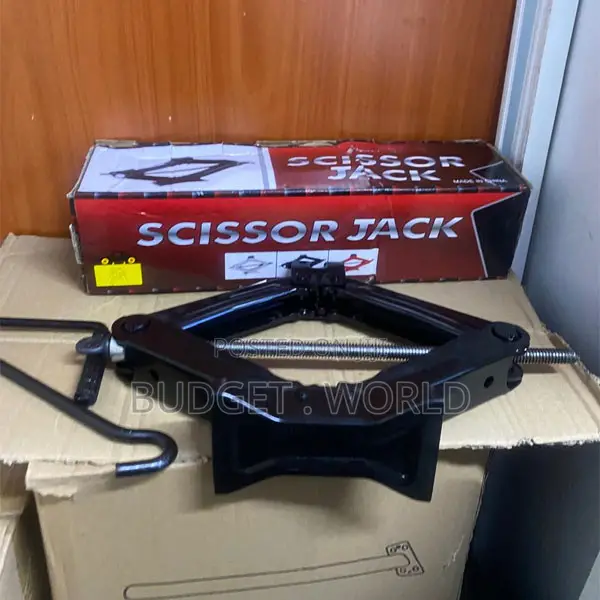 Universal 2t Car Scissor Jack – Durable Manual Jack for Tire Replaceme