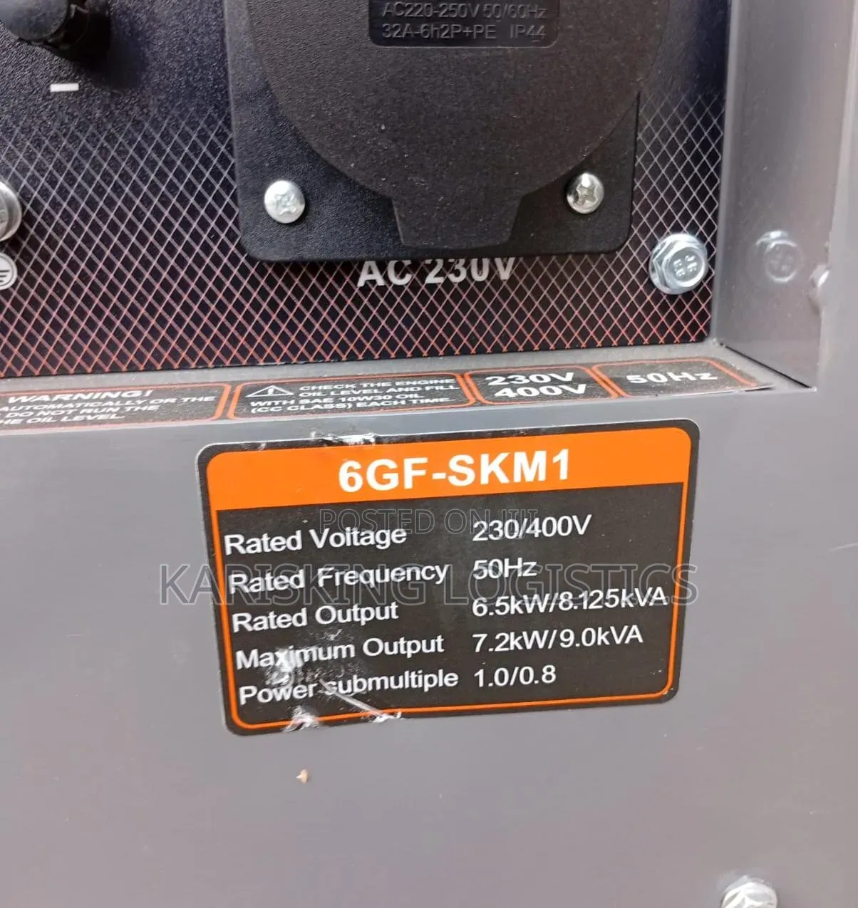 Hisaki 9kva Openset Diesel Generator With Inbuilt Welding
