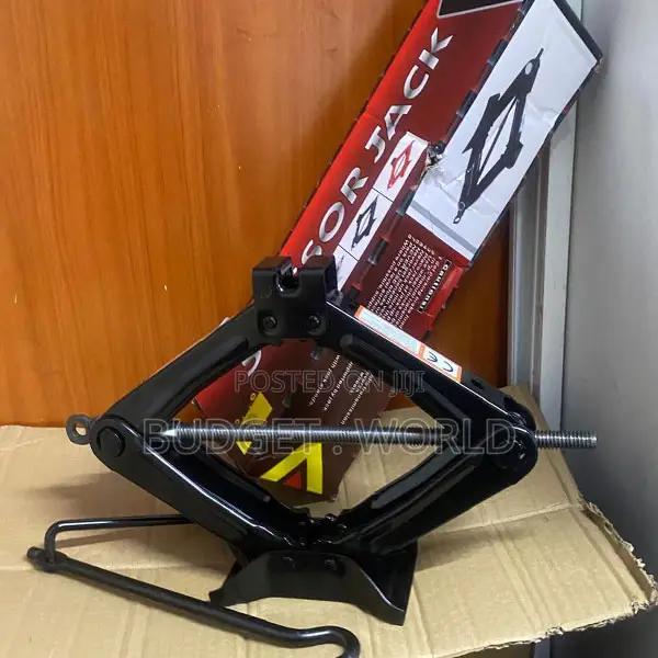 2 Ton Steel Scissor Jack – Portable Car Jack for Safe Roadside Tire Ch