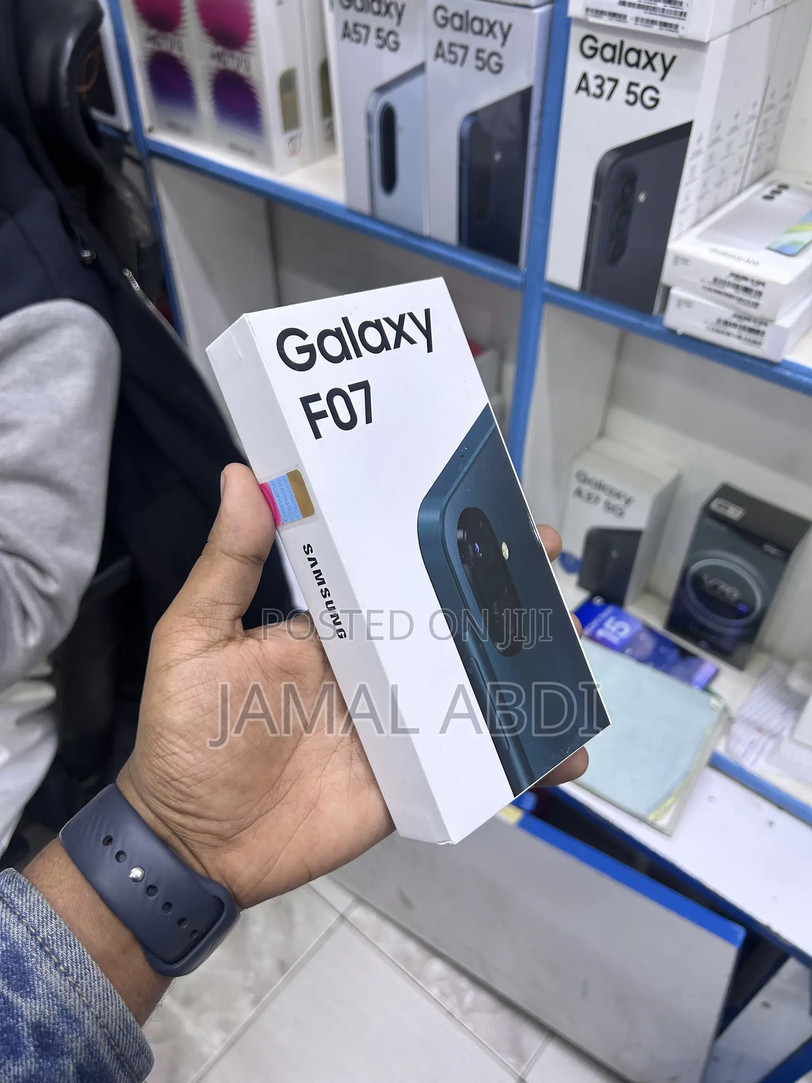 New Samsung Galaxy F07 64 GB Black