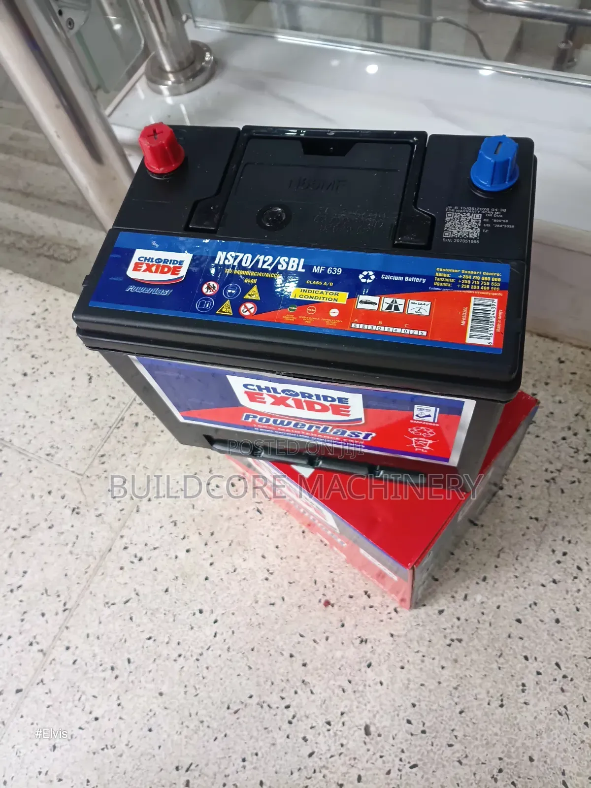 Ns 70l Class a Chloride Exide Car Battery