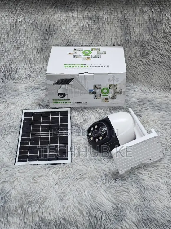 Single Lens 4g Solar Camera With Color Night Vision and V380 Pro App