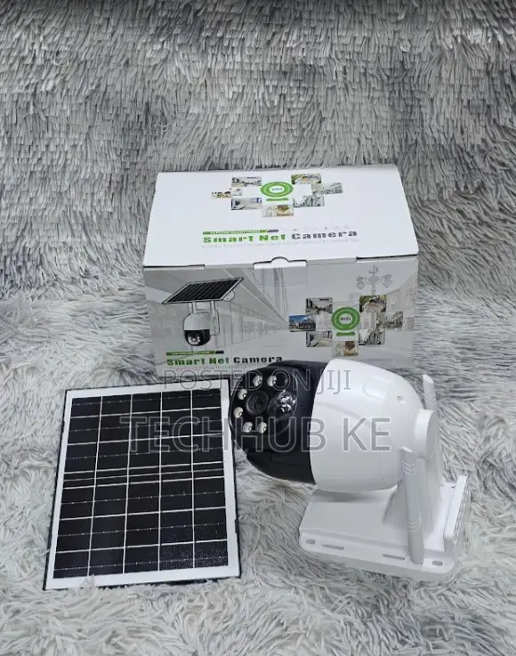 V380 Pro Single Lens 4g Camera – Solar Powered CCTV With Two-Way Audio