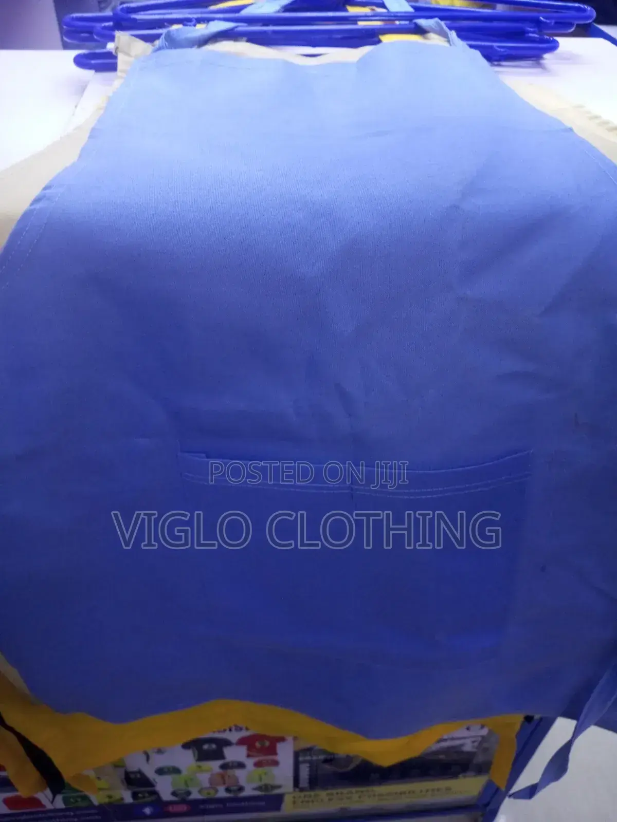 Sky Blue Heavy Events Aprons