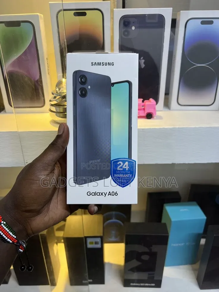 New Samsung Galaxy A06 128 GB Black