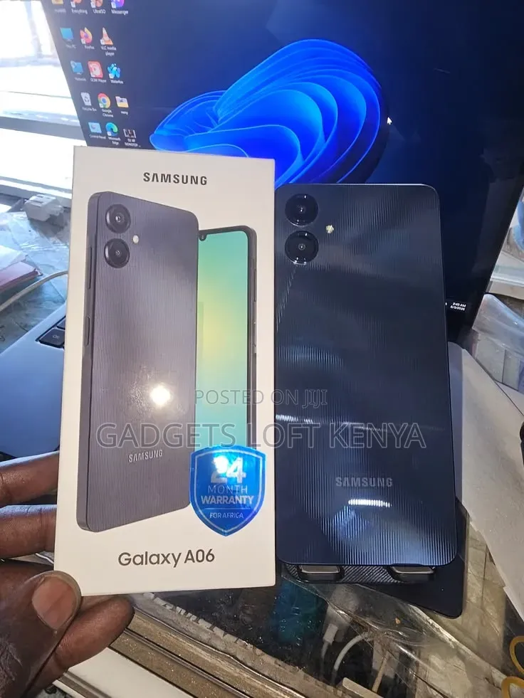 New Samsung Galaxy A06 128 GB Black