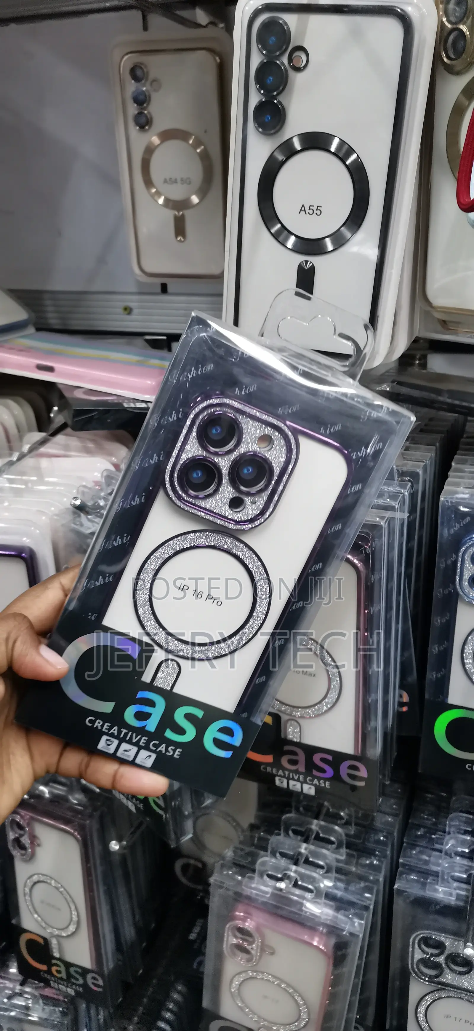 Crystal-Clear Apple iPhone 16 Pro Case