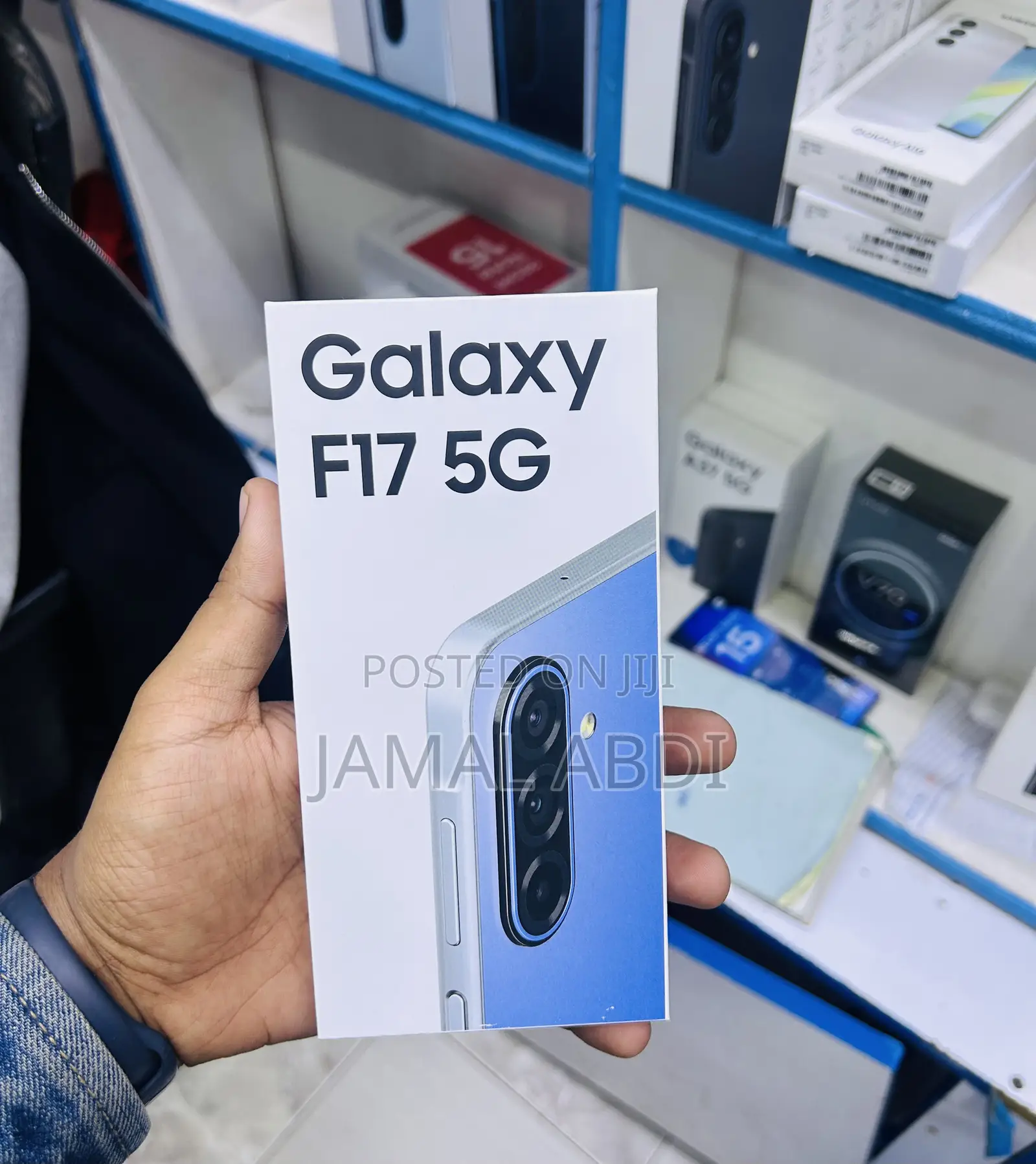 New Samsung Galaxy F17 5G 128 GB Black