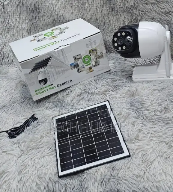 4g Solar Powered V380 Camera Single Lens Hd CCTV With Sim Card Support