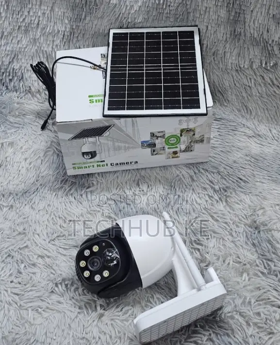 Solar 4g Camera Full Hd PTZ Single Lens Waterproof and Solar-Powered