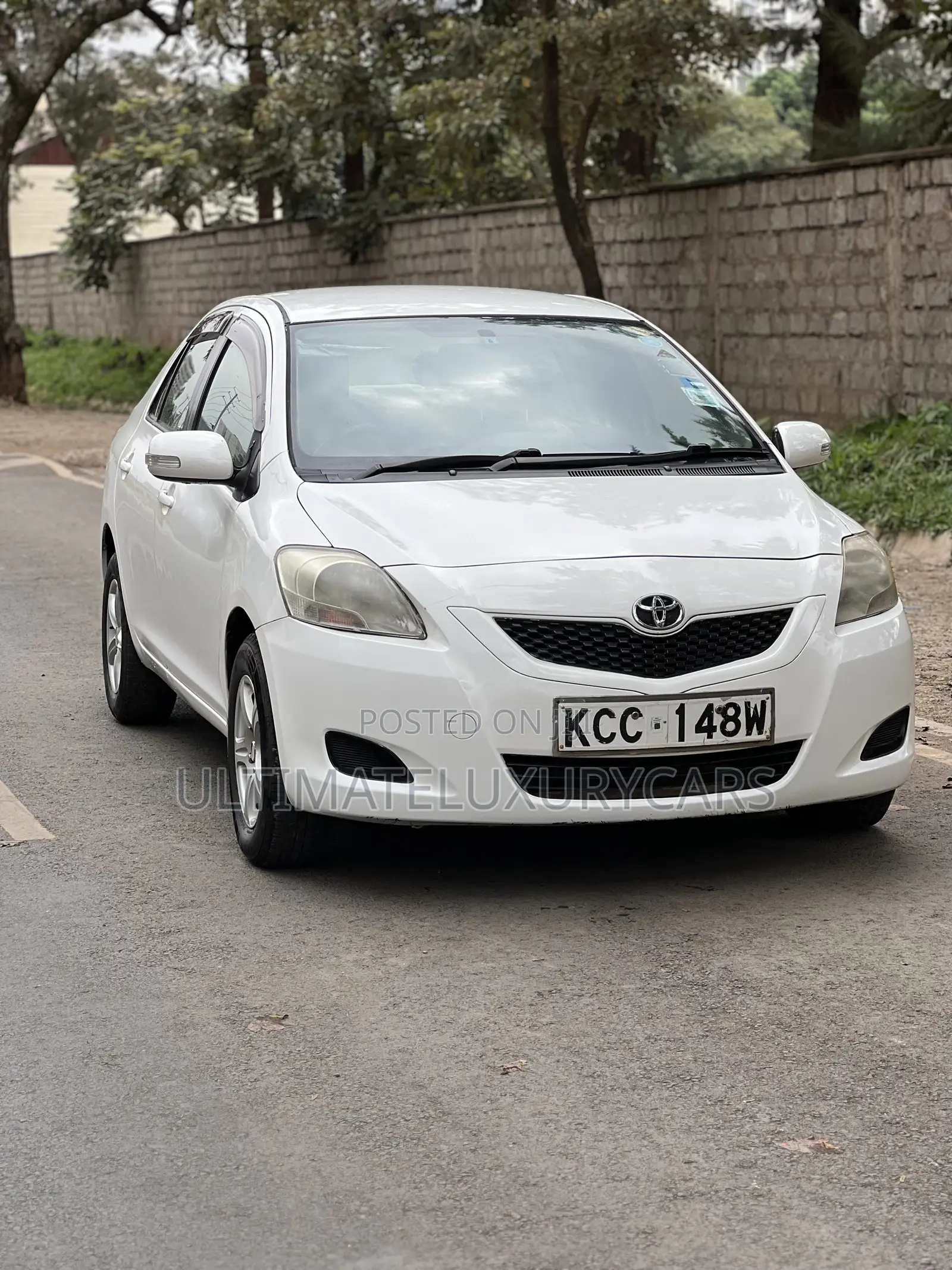 Toyota Belta 2009 White