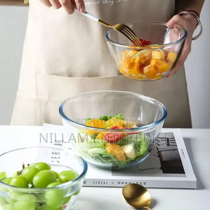 High Borosilicate Glass Bowls 4500ml