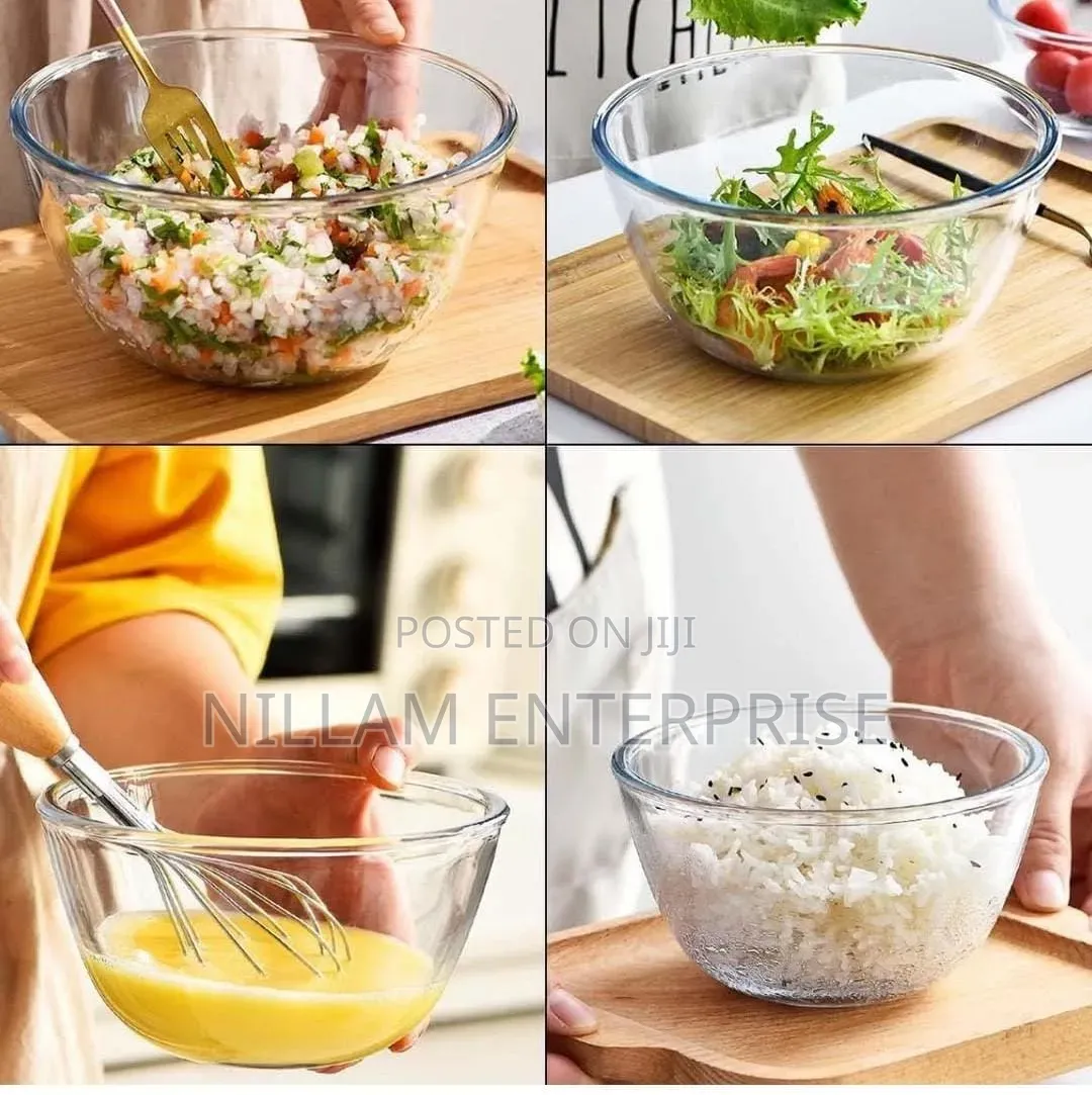 High Borosilicate Glass Bowls 4500ml