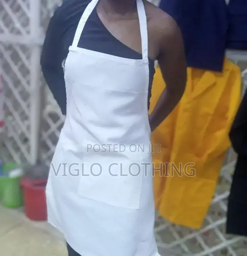 Cotton Heavy White Events Aprons
