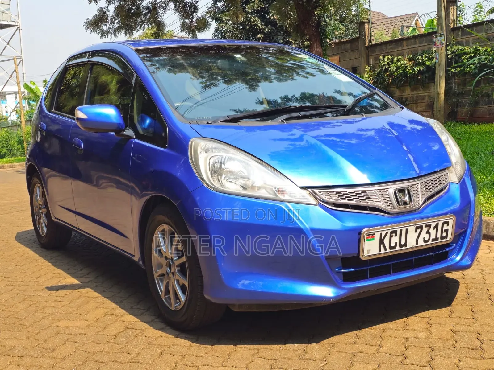 Honda Fit 2012 Blue