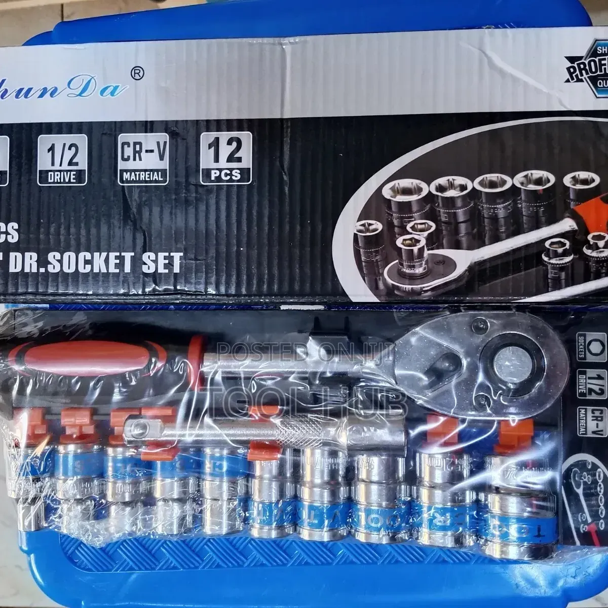 12pcs Dr Socket Wrench