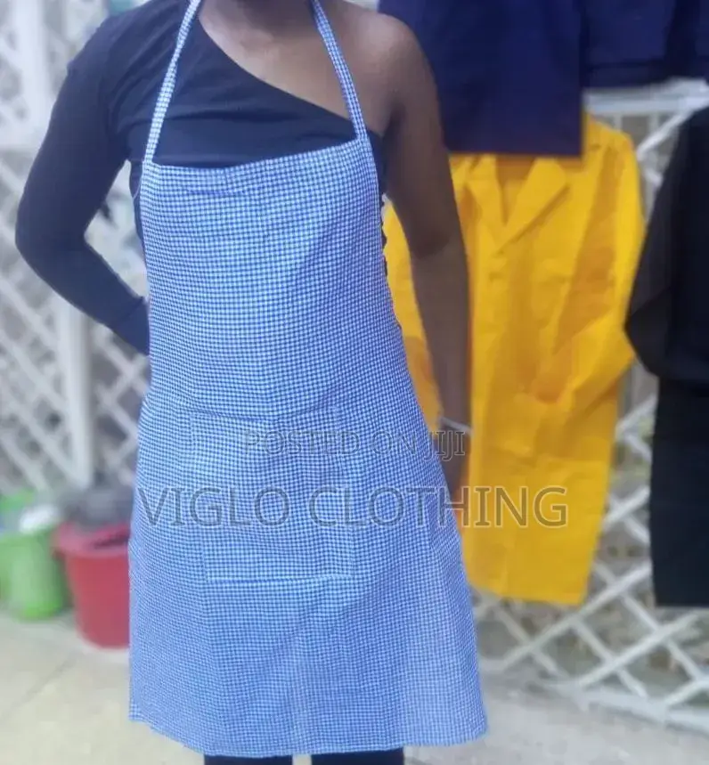Blue (Mama Mboga) Aprons Available