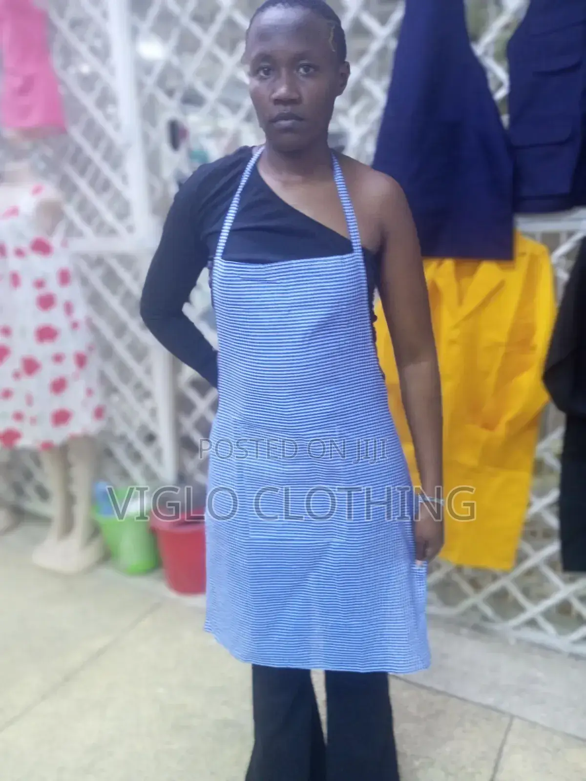 Blue (Mama Mboga) Aprons Available