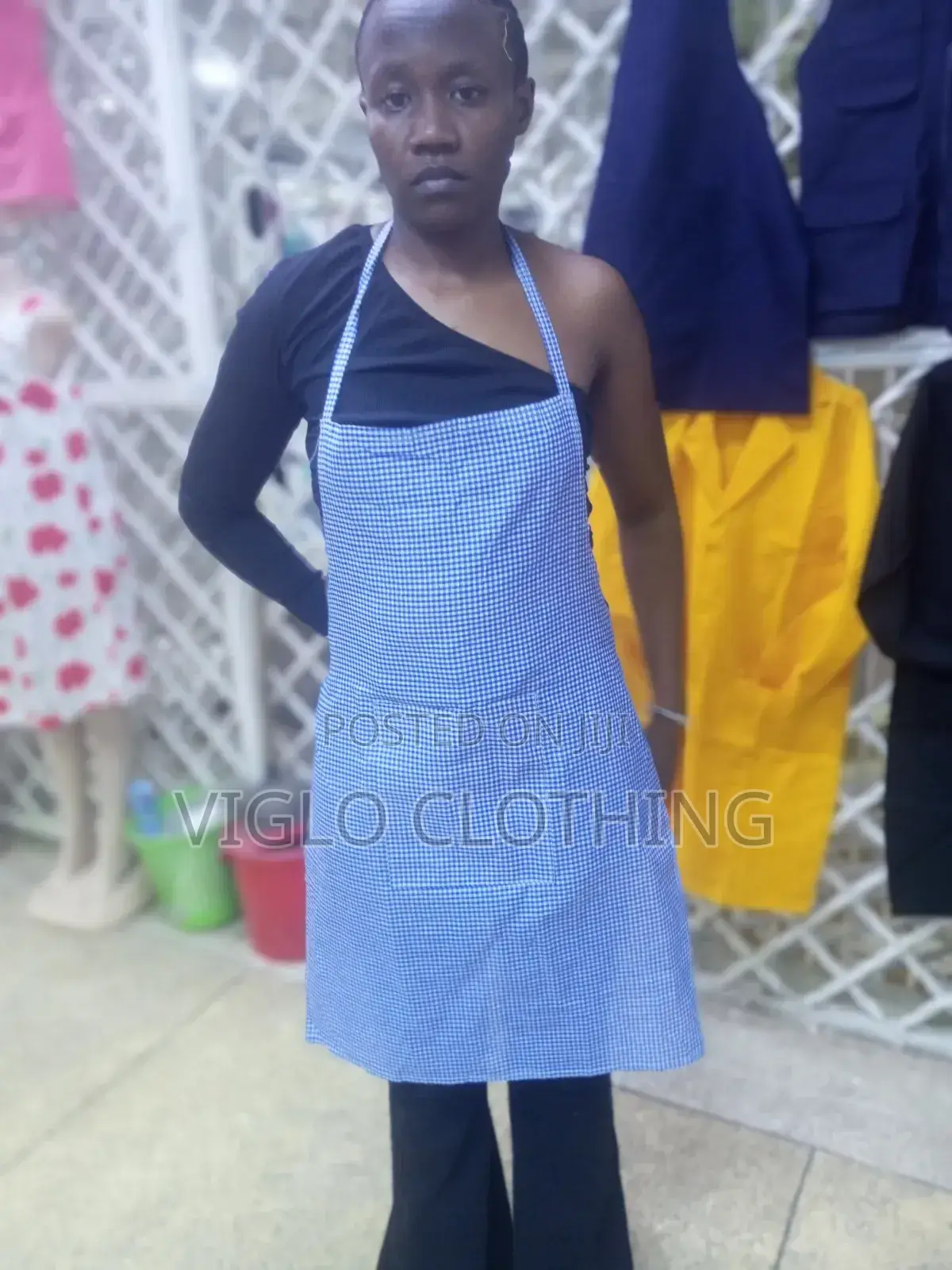 Blue (Mama Mboga) Aprons Available