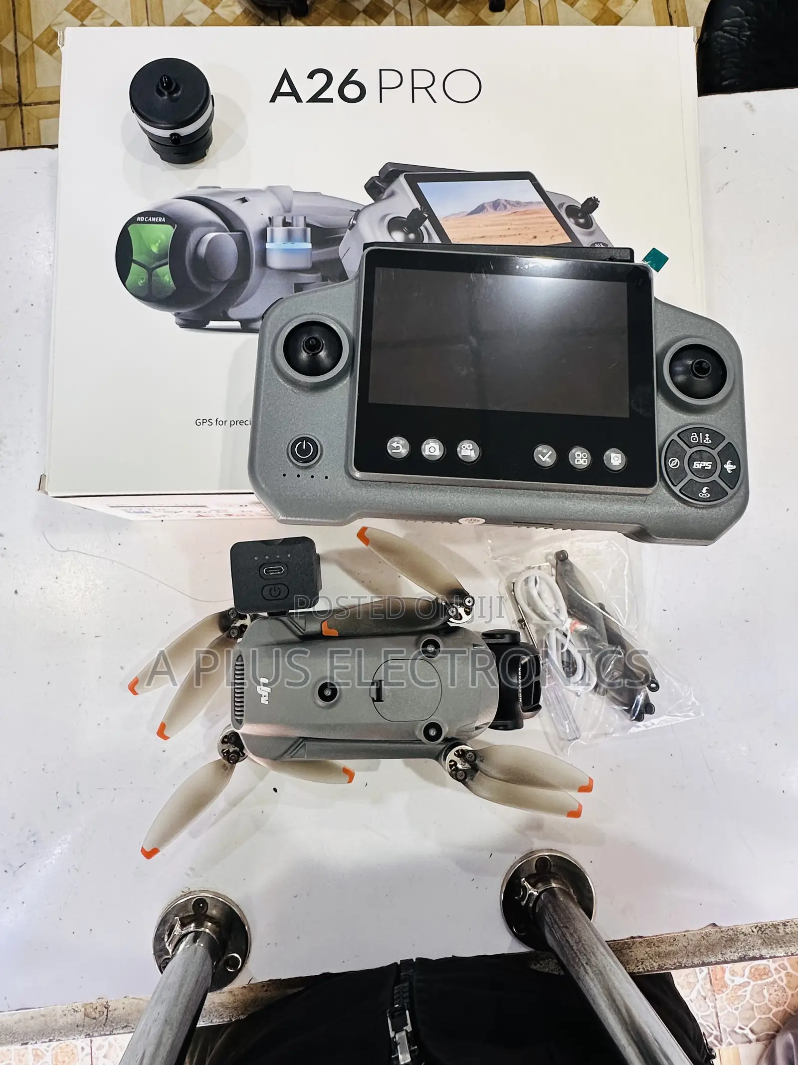 A26 Pro Drone 1080p With GPS – Hd Camera Foldable Quadcopter