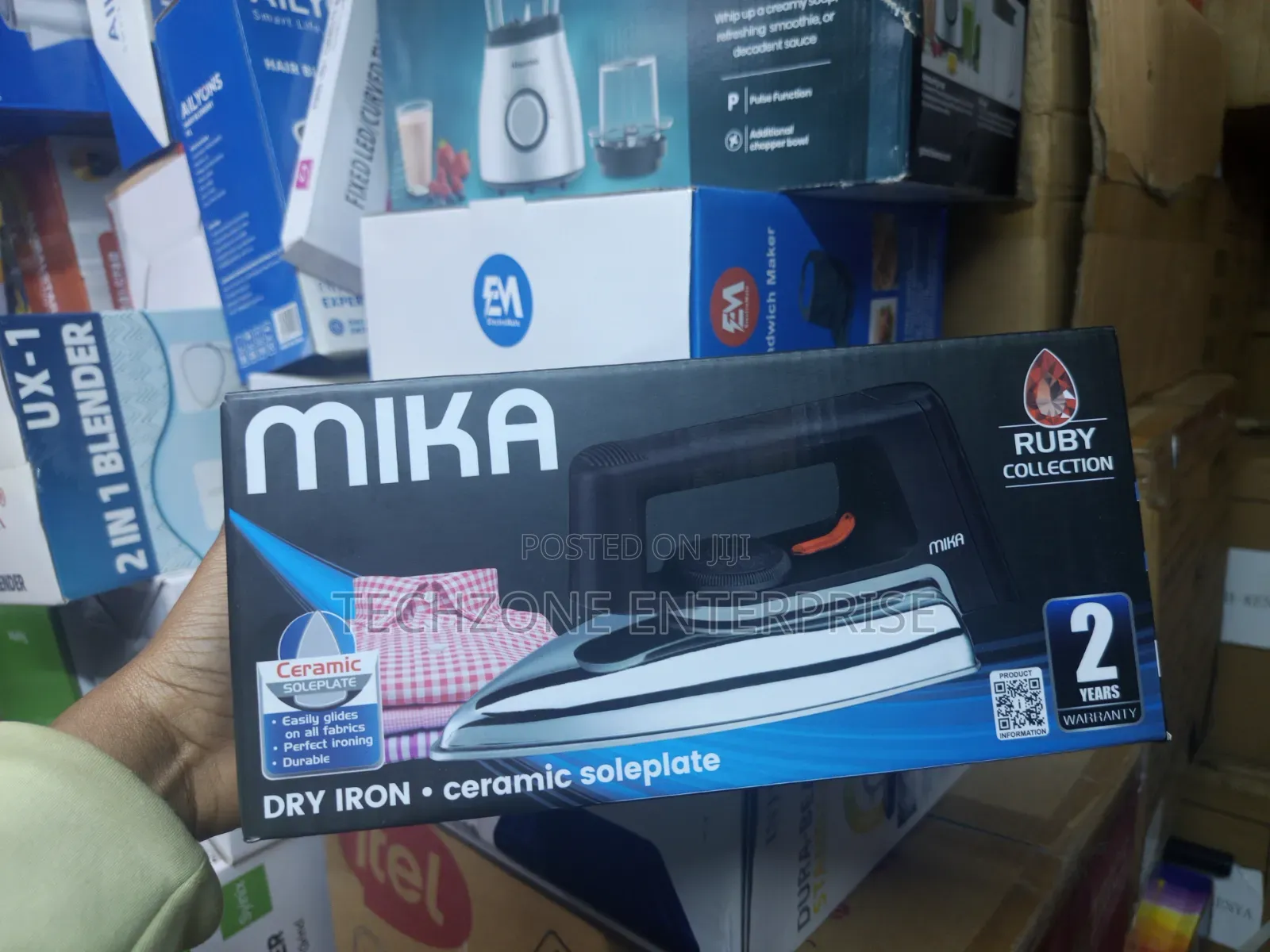 Mika Heavy Duty Quality Dry Iron Box 
