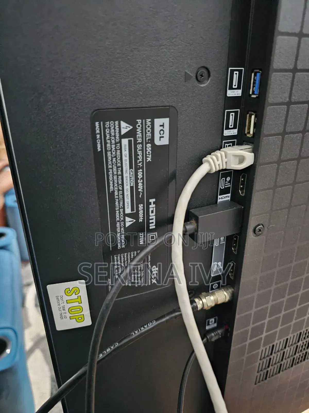 TCL 65inch Model: 65c7k
With Box