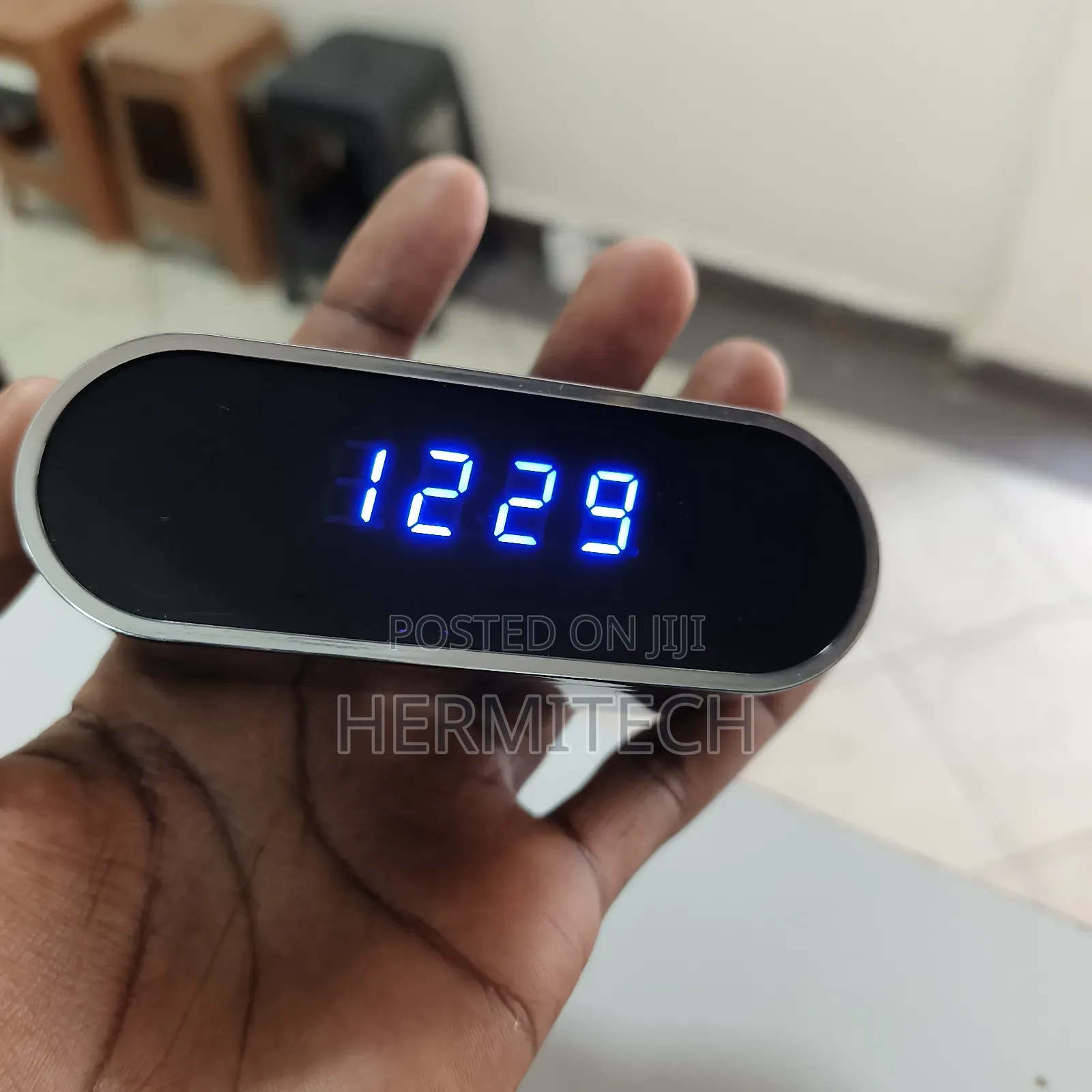 Table Clock Mini Spy CCTV Camera Indoor Use CCTV Surveillance