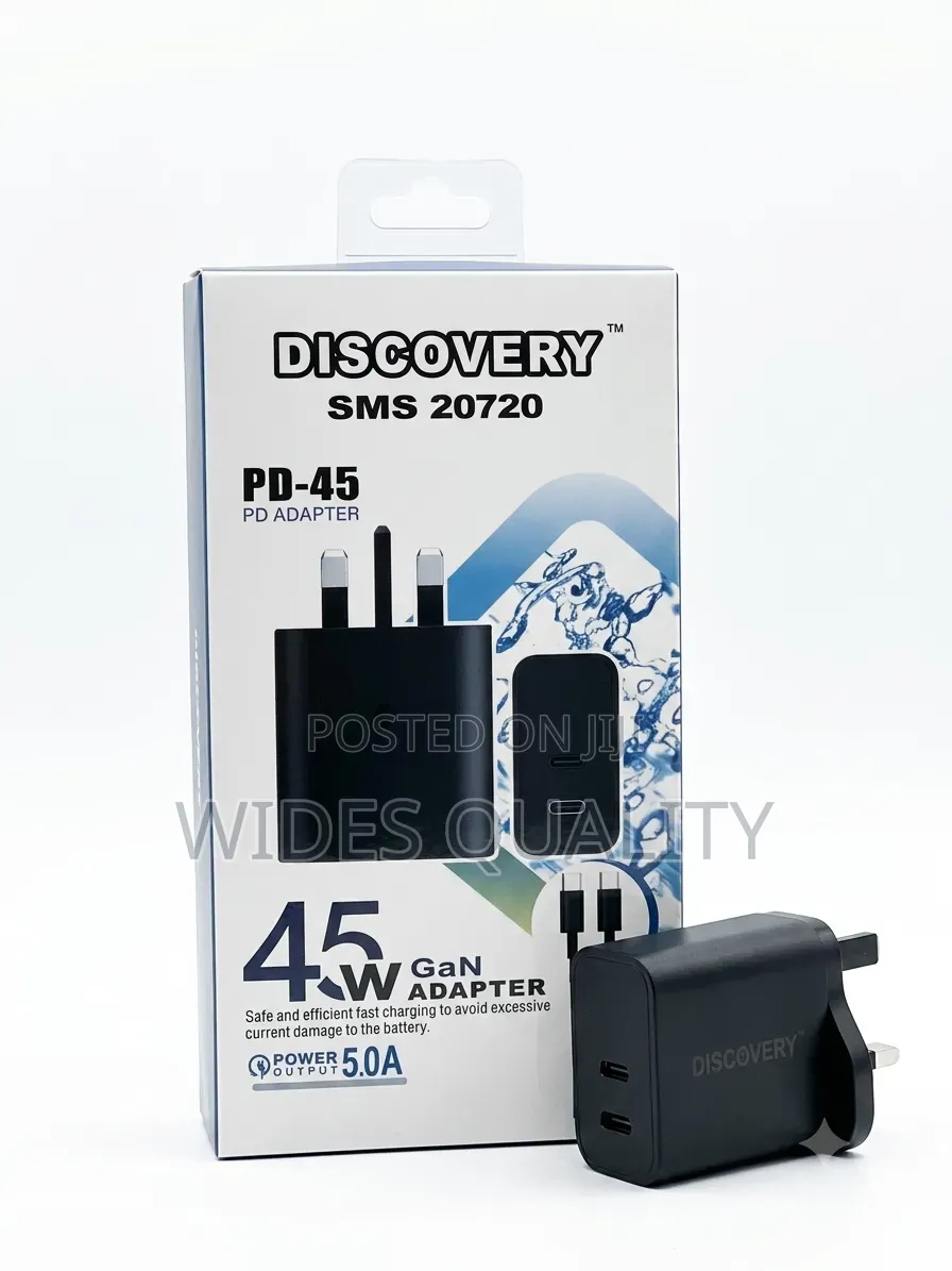 Original 45 Watts Fast Charger