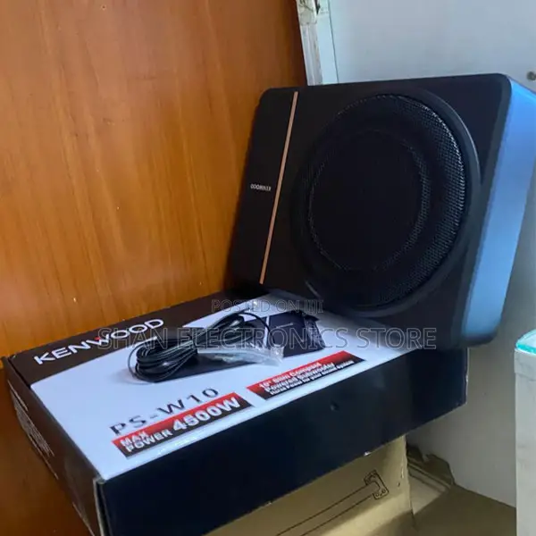 Perfect Fit Under Any Seat Kenwood Ps W10 4500w Active Subwoofer