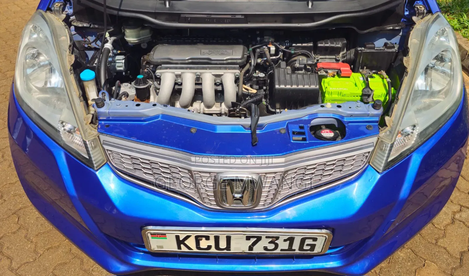 Honda Fit 2012 Blue