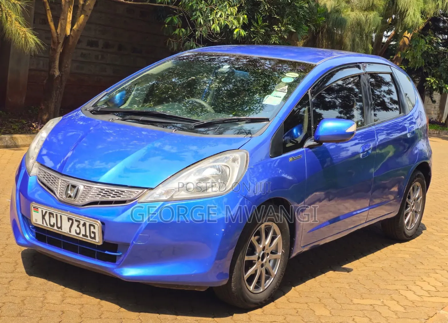 Honda Fit 2012 Blue