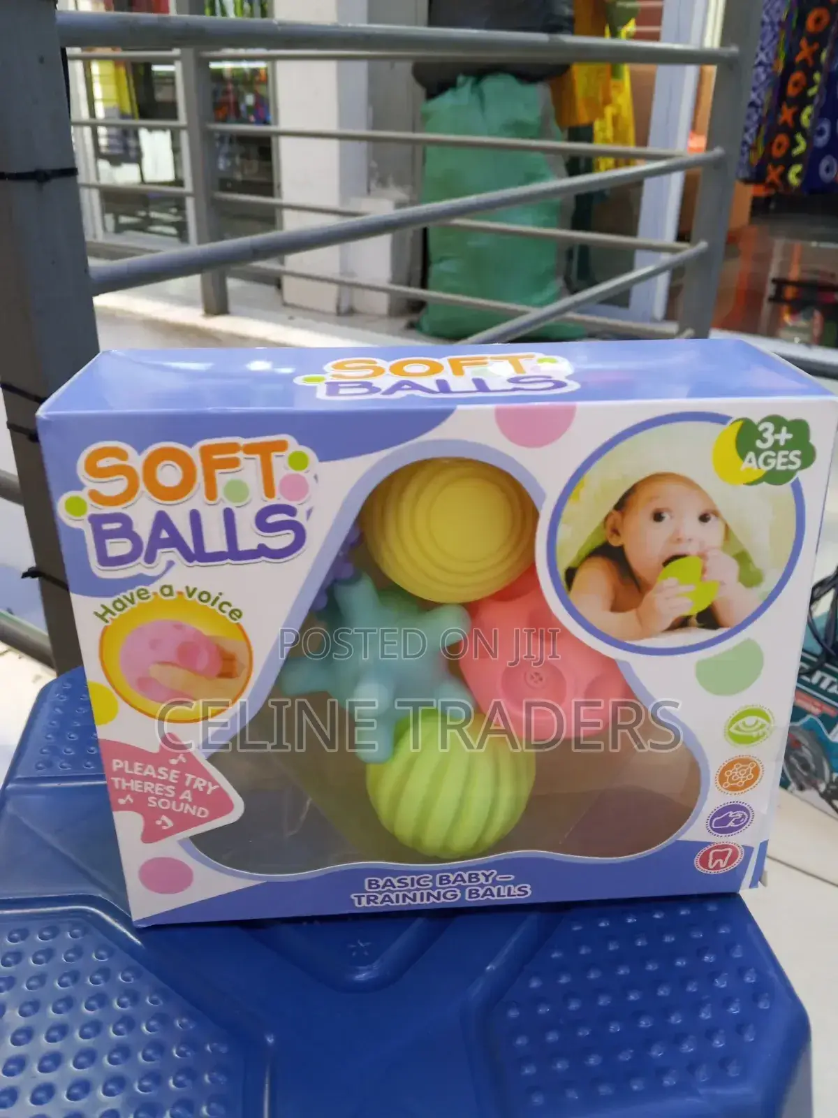 Soft Sensory Balls for Early Learning