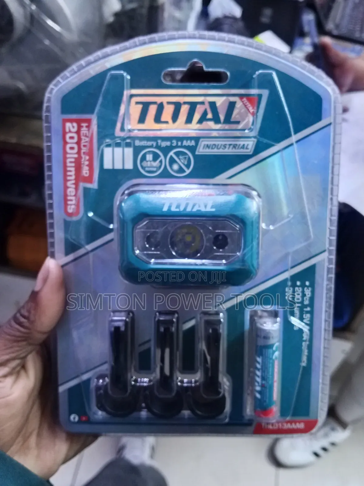 3 Piece Total Headlamp 200lumvens