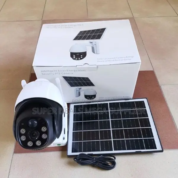 Maintenance-Free 20mp Ultra Hd 4g PTZ Rotating Solar Camera