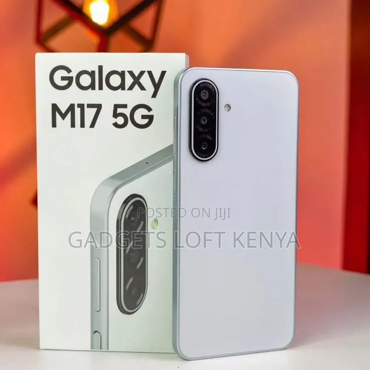 New Samsung Galaxy M17 5G 128 GB White