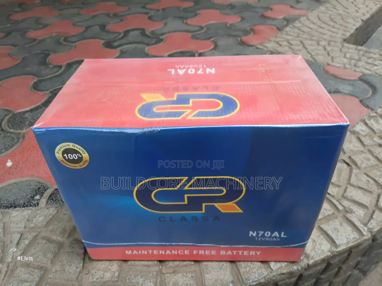 N70 Al 80ah Gr Classa Car Battery