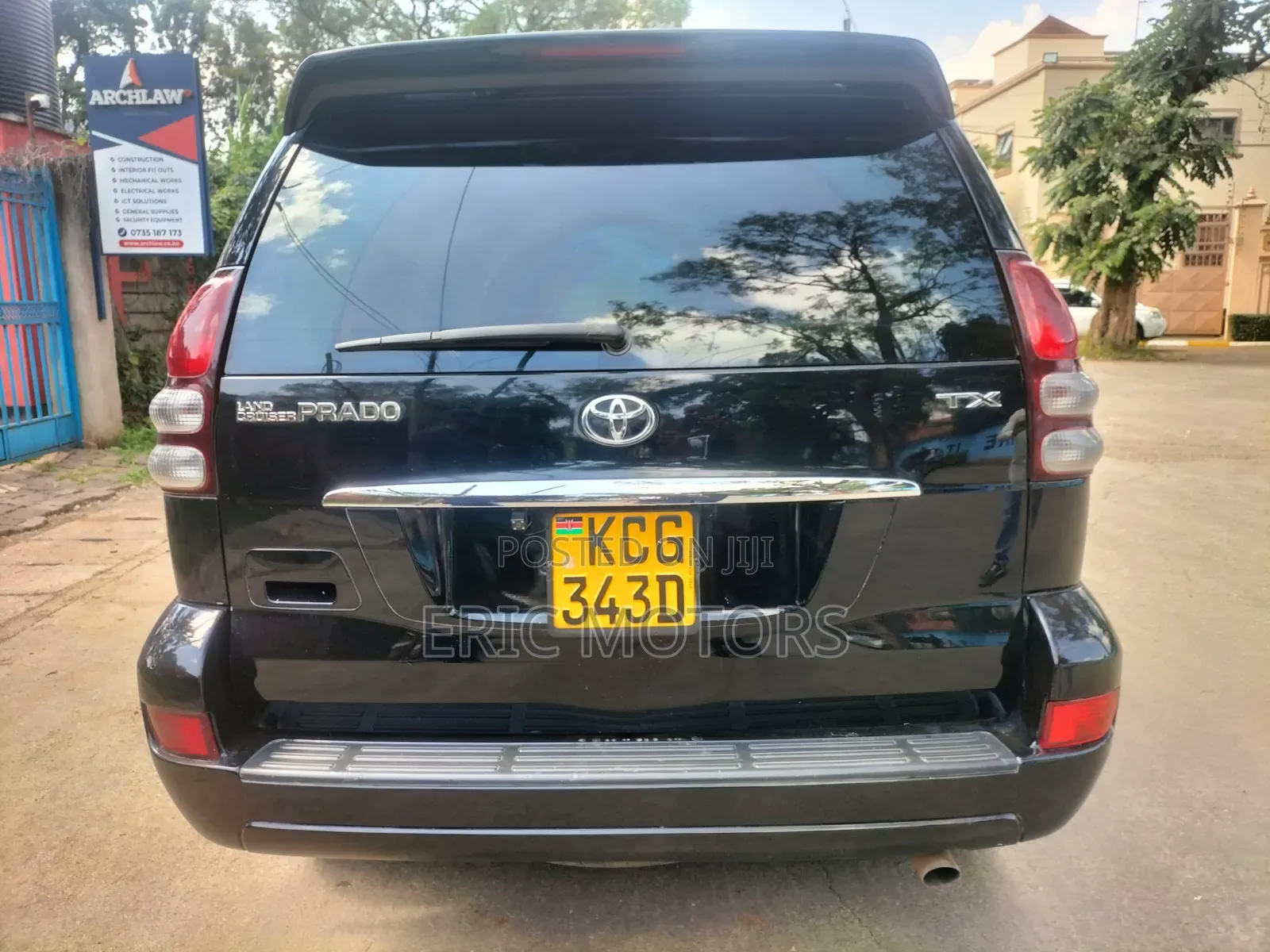 Toyota Land Cruiser Prado 2009 Black