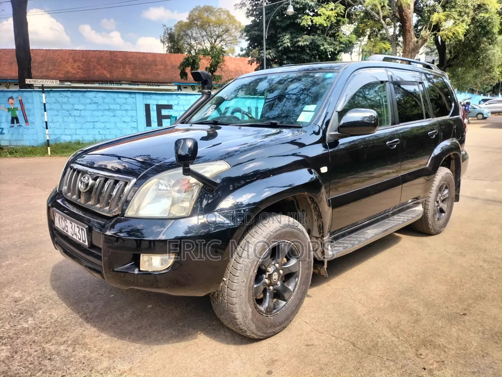 Toyota Land Cruiser Prado 2009 Black