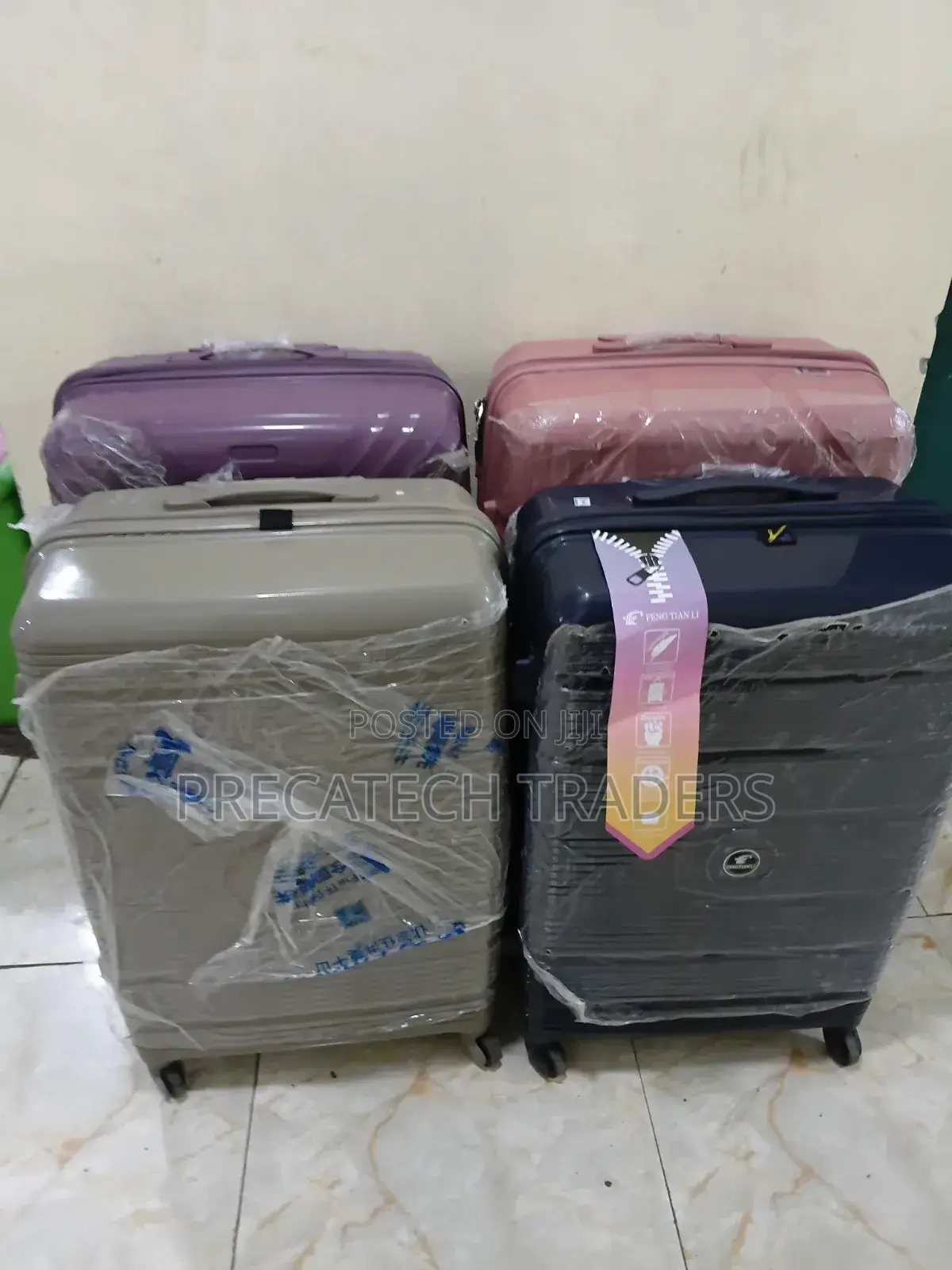 Durable 4-in-1 Hard Shell Travel Suitcases