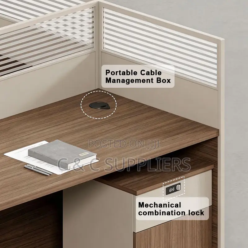4-Way Executive Office Workstation