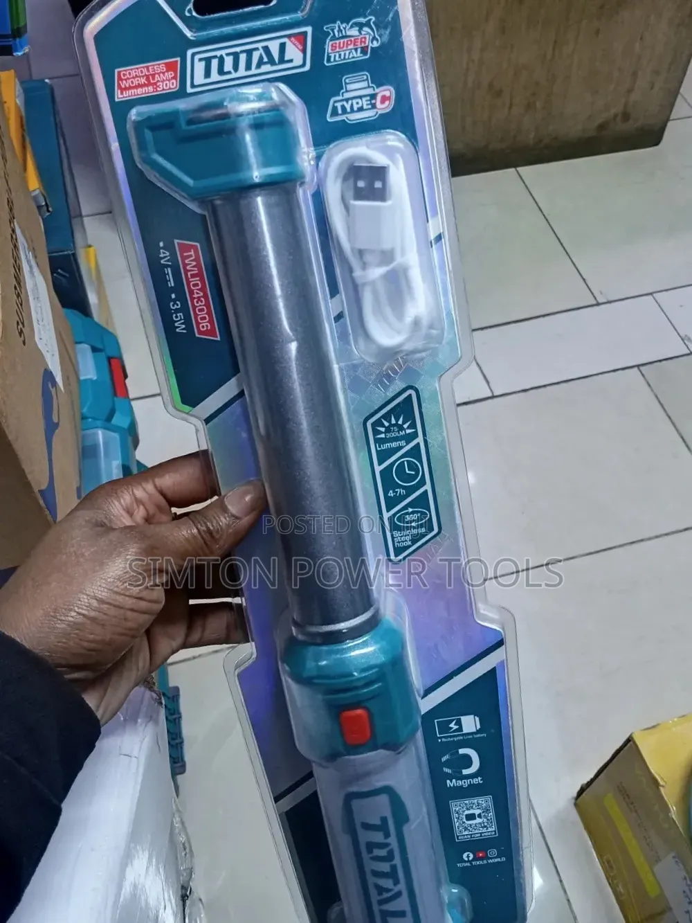 4v 3.5w Total Work Lamp