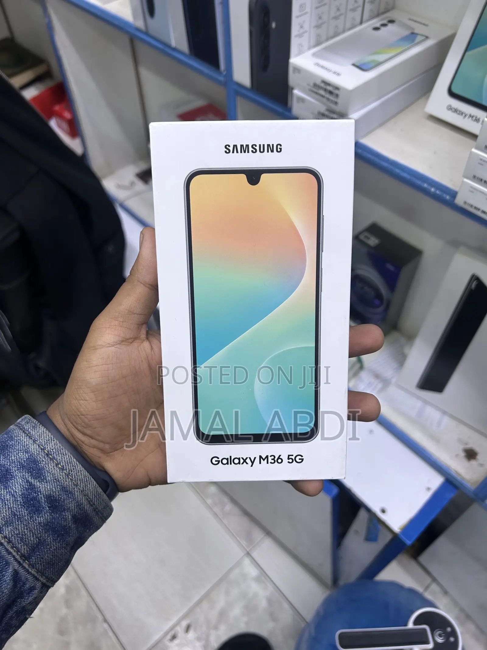 New Samsung Galaxy M36 5G 128 GB Black