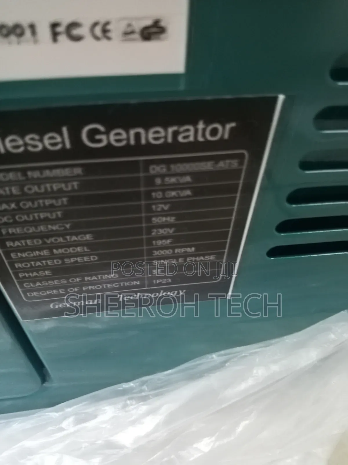Premier Diesel Generator 10kva