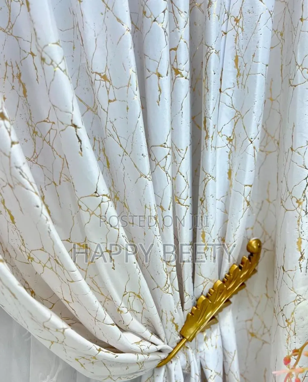 3pcs Curtains With Sheer