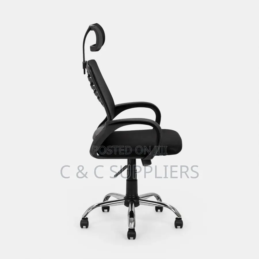 Swivel Office Chair With Headrest