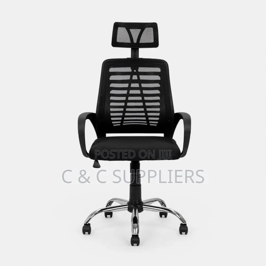 Swivel Office Chair With Headrest
