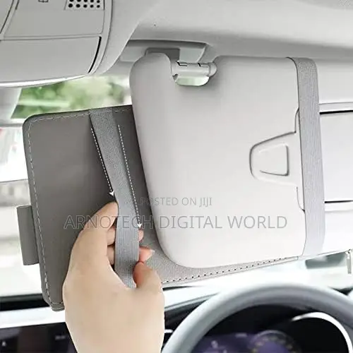 Car Sun Visor Documents Organizer Universal Multi-Pocket Holder